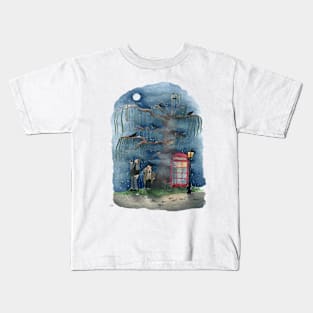 Sherlock Holmes Tree Kids T-Shirt